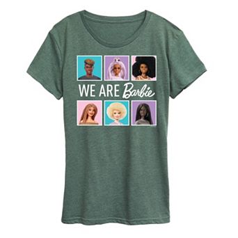 Juniors' Barbie We Are All Barbie Graphic Tee