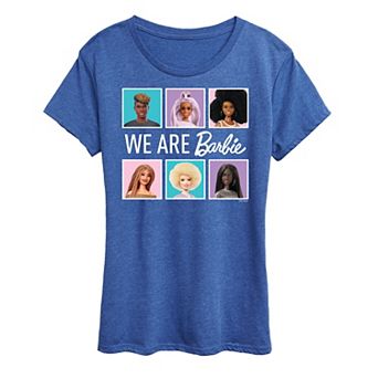 Juniors' Barbie We Are All Barbie Graphic Tee