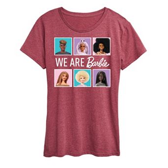 Juniors' Barbie We Are All Barbie Graphic Tee