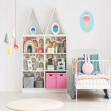 Transform Rainbow Multi Peel and Stick Wallpaper