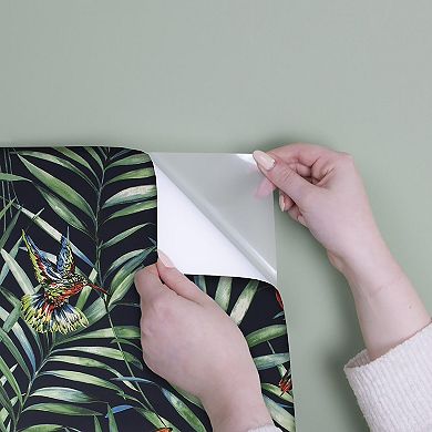 Transform Tropical Birds Peel and Stick Wallpaper