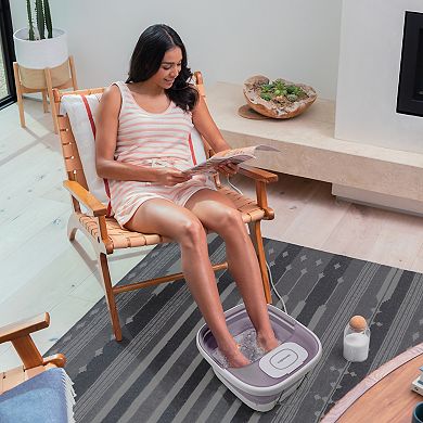 HoMedics Smart Space Deluxe Footbath with Heat Boost