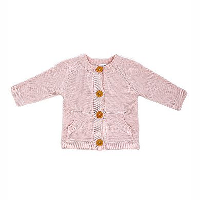Baby Girls 2 Piece Knit Cardigan Set