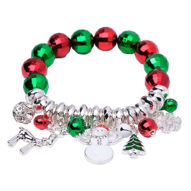 Neliblu 1 Doz Jingle Bell Bracelets - Kids Red/Green Xmas Gifts/Stocking  Stuffers, 10 inch - Kroger