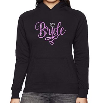 Bride - Women's Word Art Hooded Sweatshirt