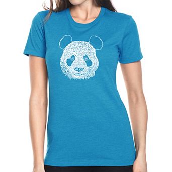 Panda - Women's Premium Blend Word Art T-shirt