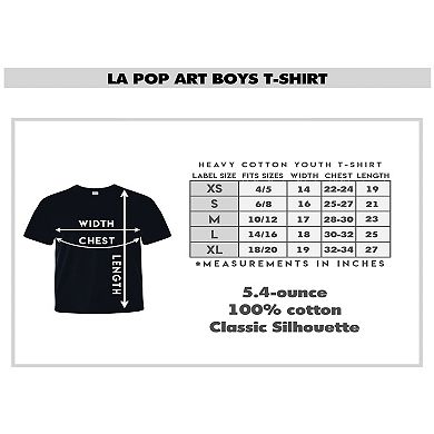 Texas Skull - Boy's Word Art T-shirt