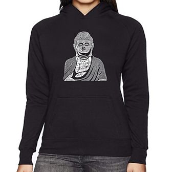Buddha - Women's Word Art Hooded Sweatshirt