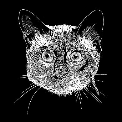 Siamese Cat - Boy's Word Art T-shirt