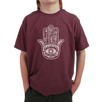 Hamsa - Boy's Word Art T-shirt