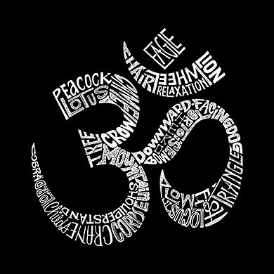 Poses Om - Men's Word Art T-shirt