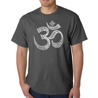Poses Om - Men's Word Art T-shirt