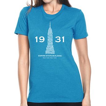 Empire State Building - Women's Premium Blend Word Art T-shirt
