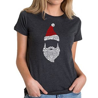 Santa Claus - Women's Premium Blend Word Art T-shirt