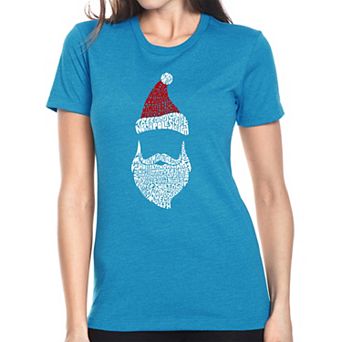 Santa Claus - Women's Premium Blend Word Art T-shirt