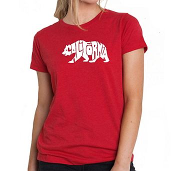 California Bear - Women's Premium Blend Word Art T-shirt
