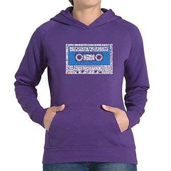 80s One Hit Wonders - Women's Word Art Hooded Sweatshirt