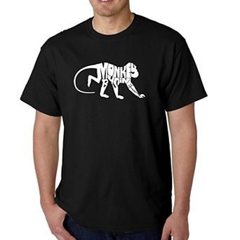 Monkey Business - Men's Word Art T-shirt