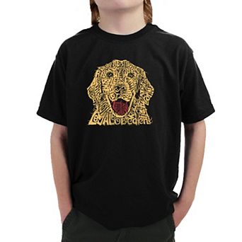 Dog - Boy's Word Art T-shirt