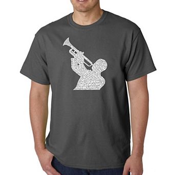 All Time Jazz Songs - Men's Word Art T-shirt
