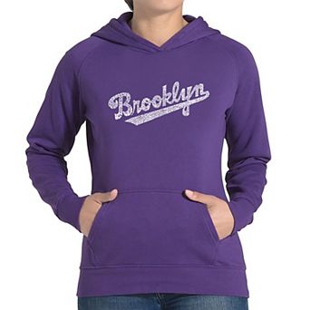 Brooklyn Neighborhoods - Women's Word Art Hooded Sweatshirt