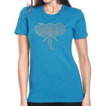 Tusks - Women's Premium Blend Word Art T-shirt