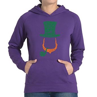 Leprechaun - Women's Word Art Hooded Sweatshirt