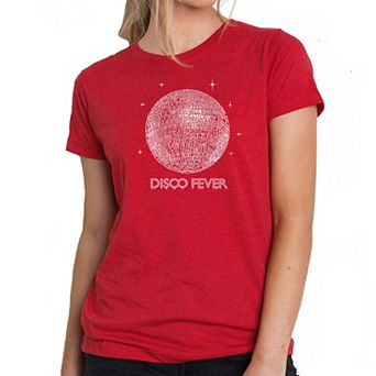 Disco Ball - Women's Premium Blend Word Art T-shirt