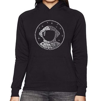 I Need My Space Astronaut - Women's Word Art Hooded Sweatshirt