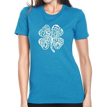 Feeling Lucky - Women's Premium Blend Word Art T-shirt
