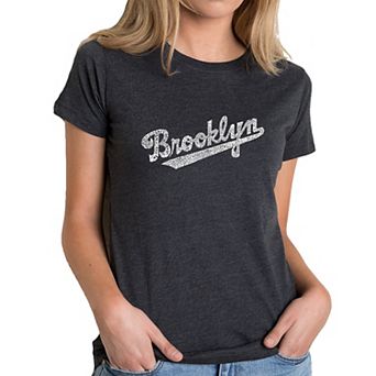 Brooklyn Neighborhoods - Women's Premium Blend Word Art T-shirt