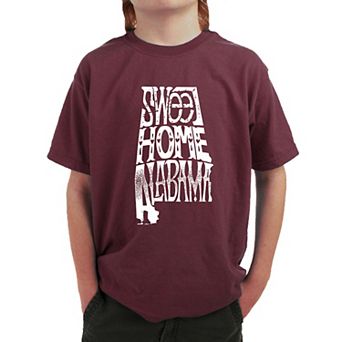 Sweet Home Alabama - Boy's Word Art T-shirt