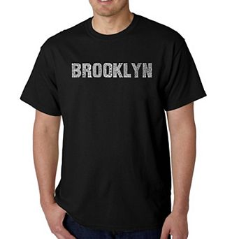 Brooklyn Neighborhoods - Men's Word Art T-shirt