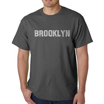 Brooklyn Neighborhoods - Men's Word Art T-shirt