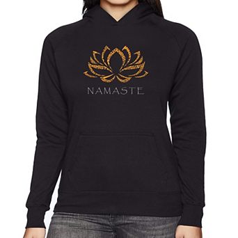 Namaste - Women's Word Art Hooded Sweatshirt