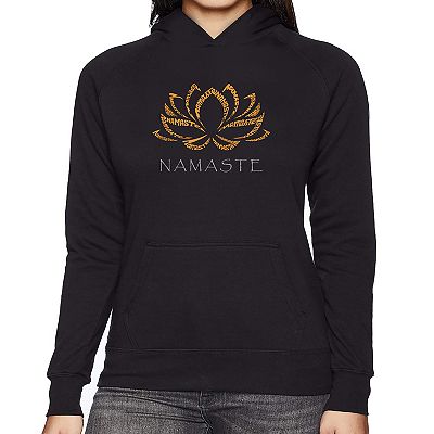 Namaste Women's Word Art Hooded Sweatshirt