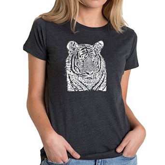 Big Cats - Women's Premium Blend Word Art T-shirt