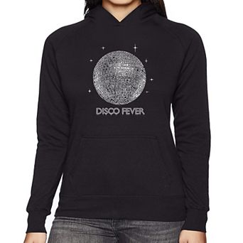 Disco Ball - Women's Word Art Hooded Sweatshirt