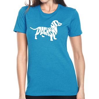 Dachshund - Women's Premium Blend Word Art T-shirt