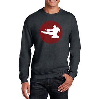 Types Of Martial Arts - Mens Word Art Crewneck Sweatshirt