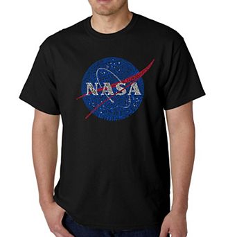 NASA Meatball - Men's Word Art T-shirt