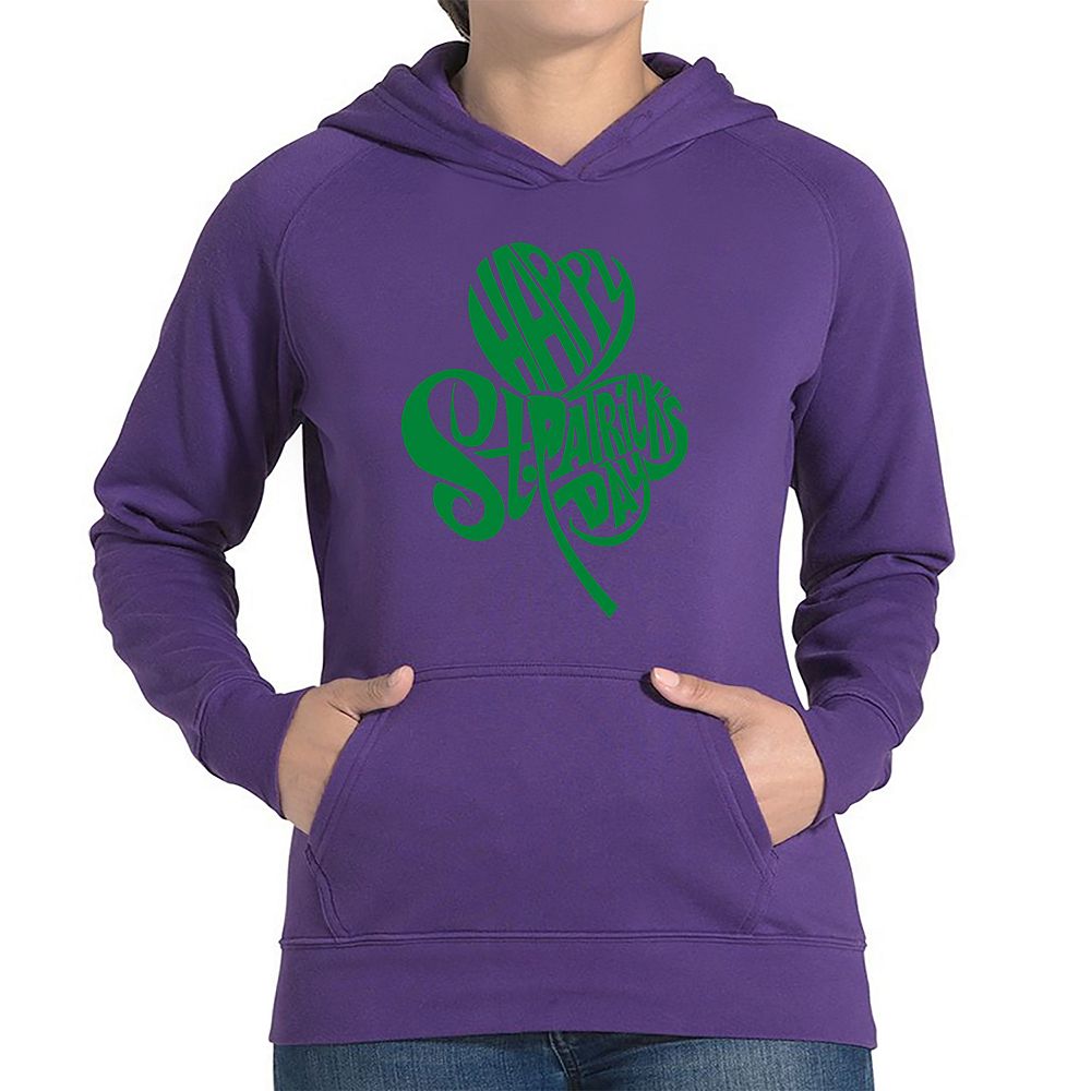 Shamrock St Patrick's Day Pattern Print Women's Sweatshirt main image 0