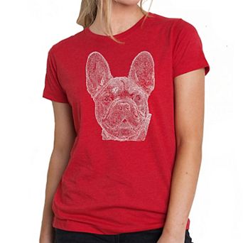 French Bulldog - Women's Premium Blend Word Art T-shirt