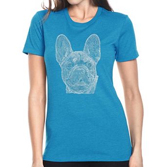 French Bulldog - Women's Premium Blend Word Art T-shirt