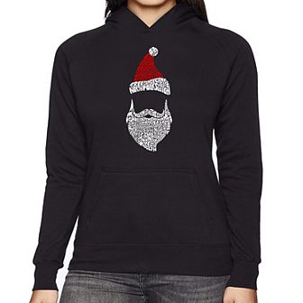 Santa Claus - Women's Word Art Hooded Sweatshirt
