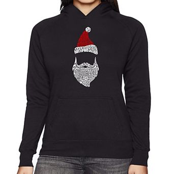Santa Claus - Women's Word Art Hooded Sweatshirt