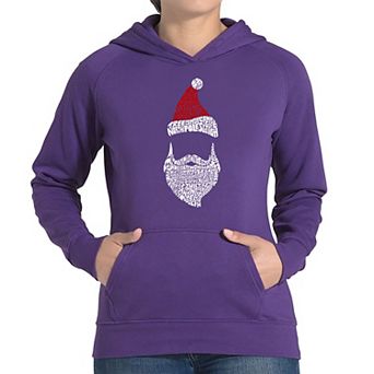 Santa Claus - Women's Word Art Hooded Sweatshirt