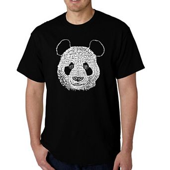 Panda - Men's Word Art T-shirt