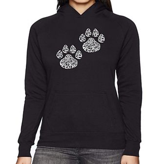 Cat Mom - Women's Word Art Hooded Sweatshirt