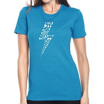 Lightning Bolt - Women's Premium Blend Word Art T-shirt